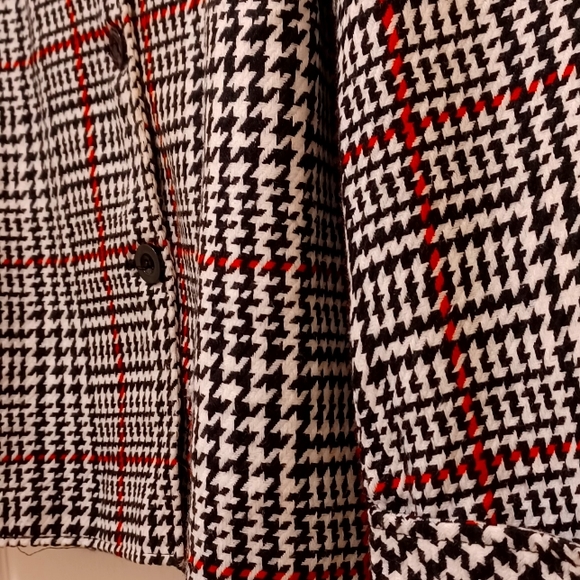Womens houndstooth pattern jacket - Picture 2 of 6